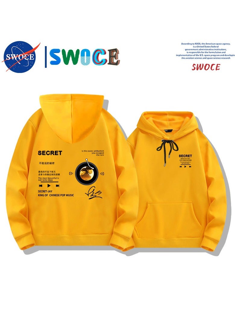 Fashionable And Trendy Men's Hooded Sweatshirt