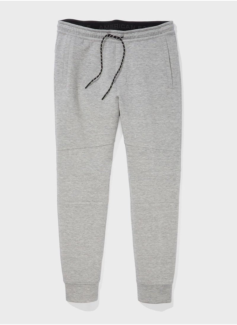 Drawstring Cuffed Sweatpants