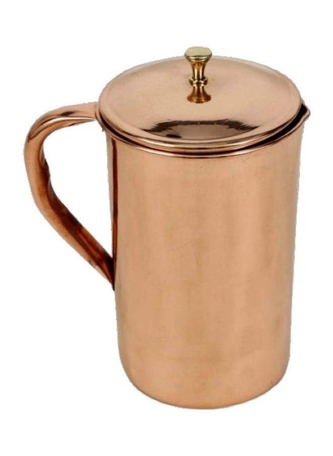 Plain Copper Jug Brown