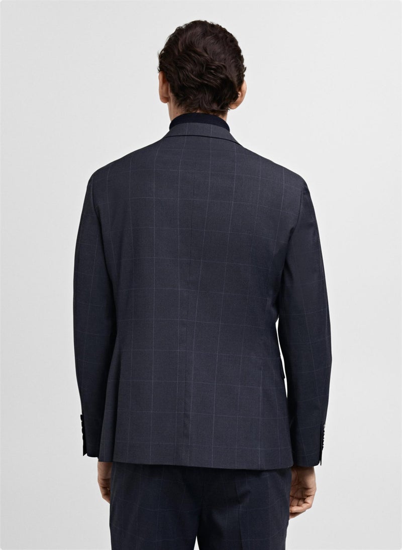 Super Slim-Fit Stretch Fabric Blazer