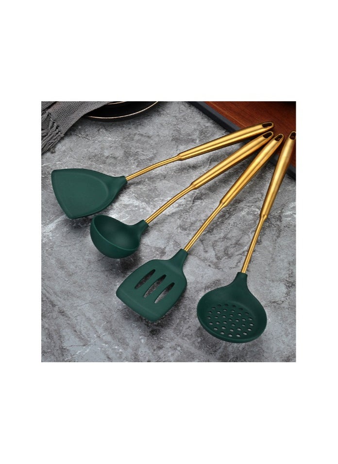 New Stainless Steel Spatula Four Piece Set