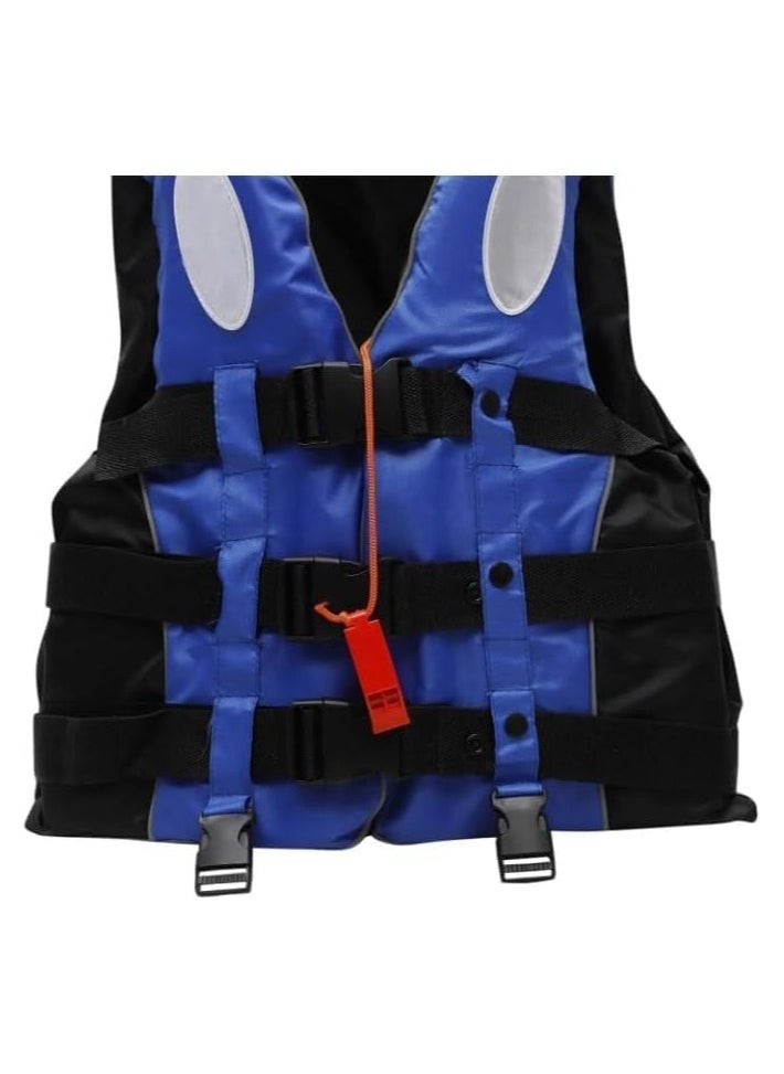 Adult Swimming Vest with Whistle Size: Medium RC1902 - Blue