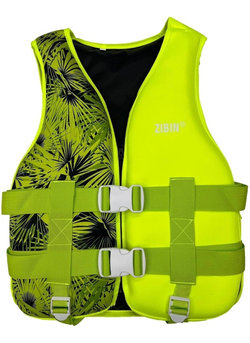 Super Soft Swimming vest, Swim Vest Size XXL, 90 to 120KG - Yellow.