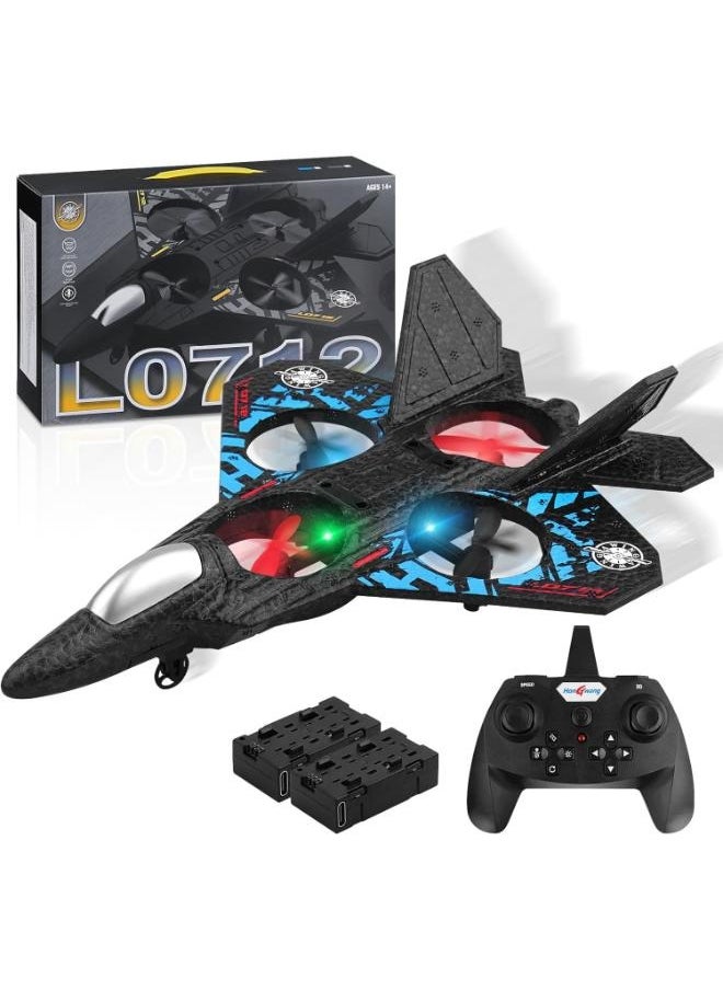 2.4GHz Remote Control Drone Plane L0712 – Quadcopter Fighter Aircraft with Auto Hovering and 3D Flip