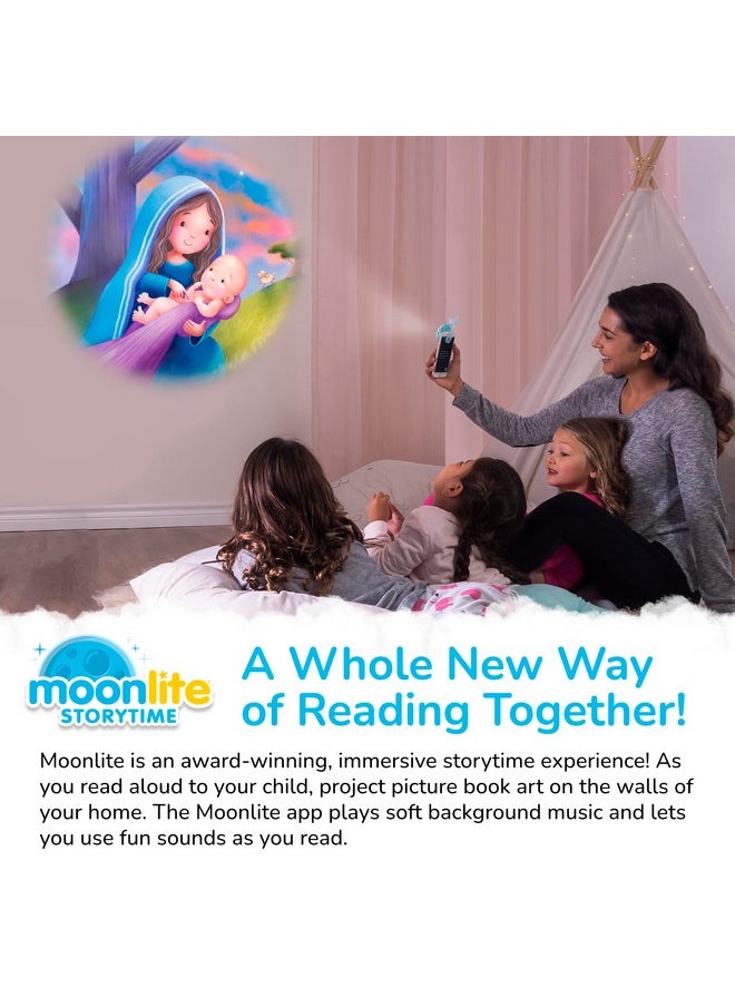 Storytime Mary'S Little Lamb Kids Story Projector Reel, Digital Bible Stories For Kids, Book Projector Picture Disc, Learning Gifts For Kids Ages 12 Months And Up