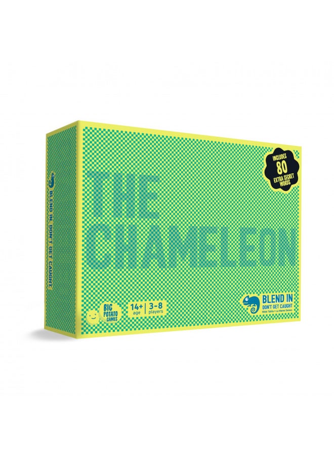 The Chameleon Board Game: A Spot-The-Imposter Game for Families & Friends | includes 80 Extra Secret Words