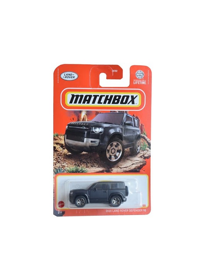 Matchbox 2020 Land Rover Defender 90, Black 61/100