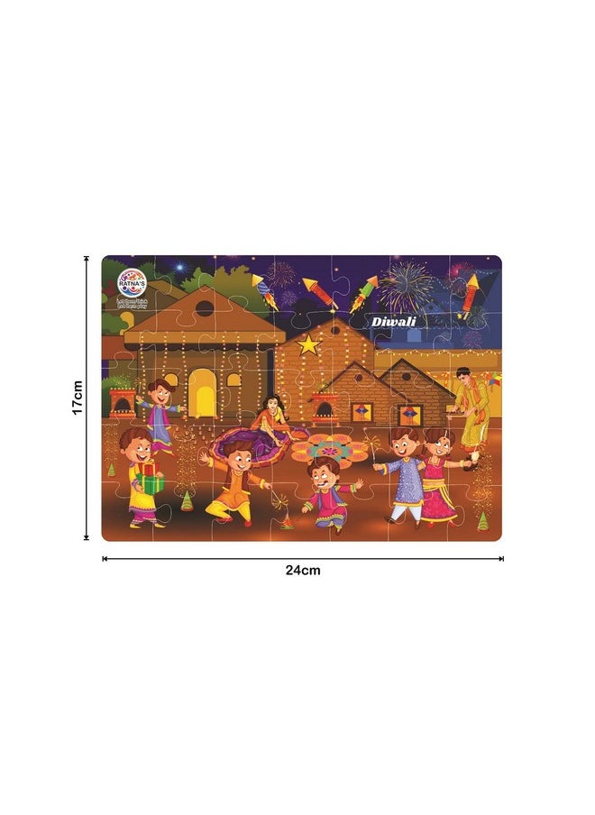 4 In 1 Indian Religion Jigsaw Puzzle (4 X 35 Pieces) For Kids 3+ Years