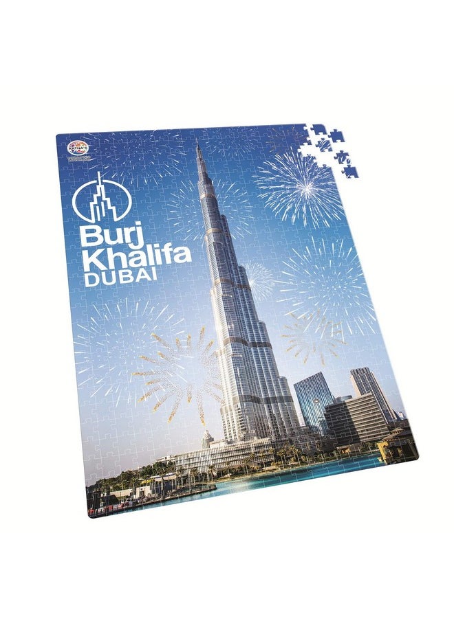 Burj Khalifa Jumbo Jigsaw Puzzle 500 Pieces(67 Cm X 98 Cm) Size