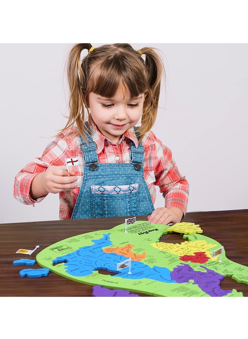 Imagimake Mapology United Kingdom - County Shaped Puzzle Pieces - Educational Toy for Boys & Girls Above 5 Years