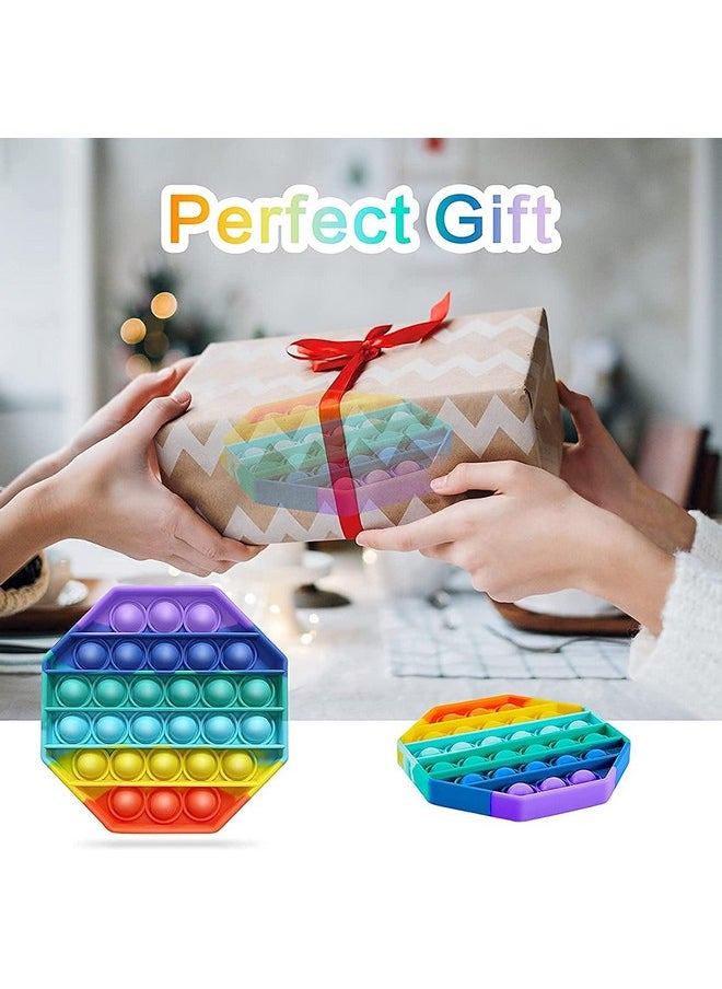 Organix Pop It Toy, Pop It Fidget Toy Set Popit Game Stress Relief For Adults, Pop Its Pop It Set Gifts For Girls, Boys, Kids Adults, Poppet For Kids, Pop Up Poppits Toy (Assorted Any 4 Pop Up Toys)