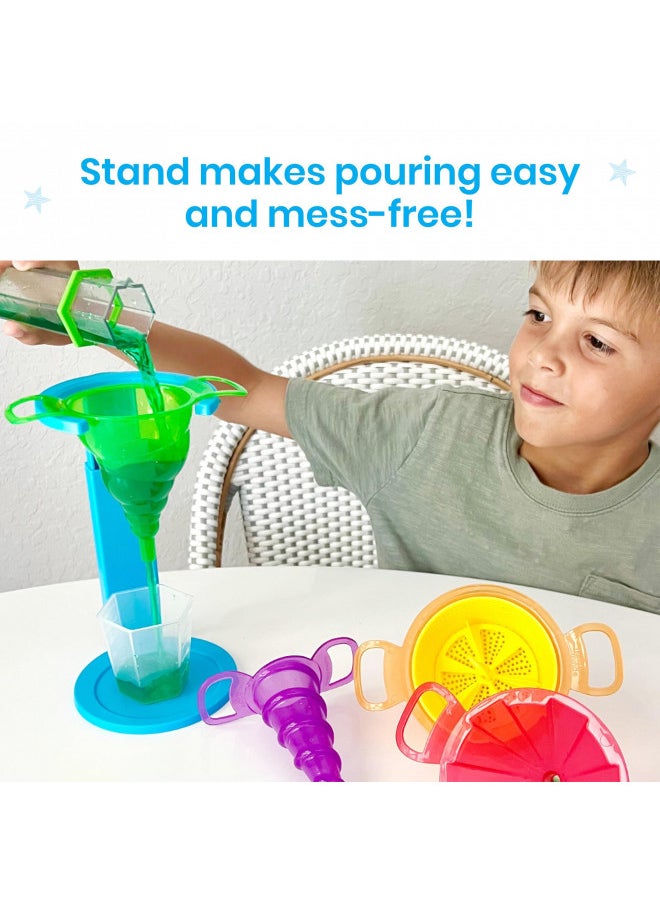 hand2mind Starter Science Funnels, Science Lab Equipment, Sifting Toys, Sand Sifter, Water Table Toys, Sensory Play Toys, Educational Science Kits, Kids Chemistry Set, Science Supplies for Classroom