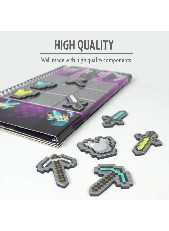 ThinkFun Minecraft Magnetic Travel Puzzle Logic Game & STEM Toy For Kids Ages 8 & Up