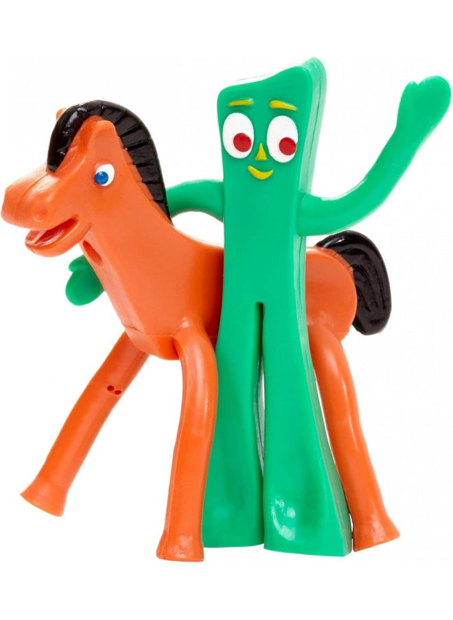 NJ Croce Gumby & Pokey Mini Bendable Pair