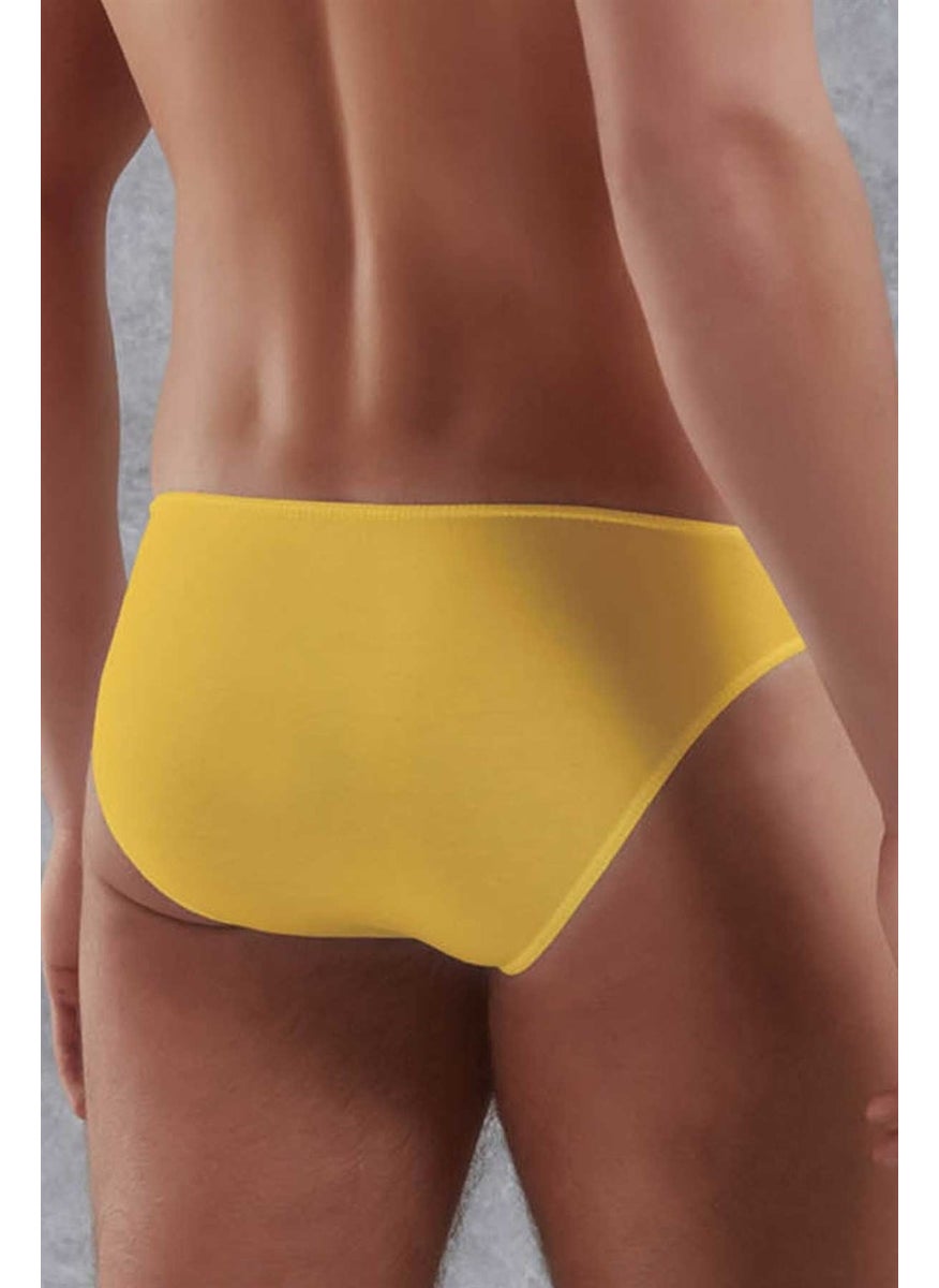 Men's Modal Thin Waistband Solid Color Slip Panties 1281