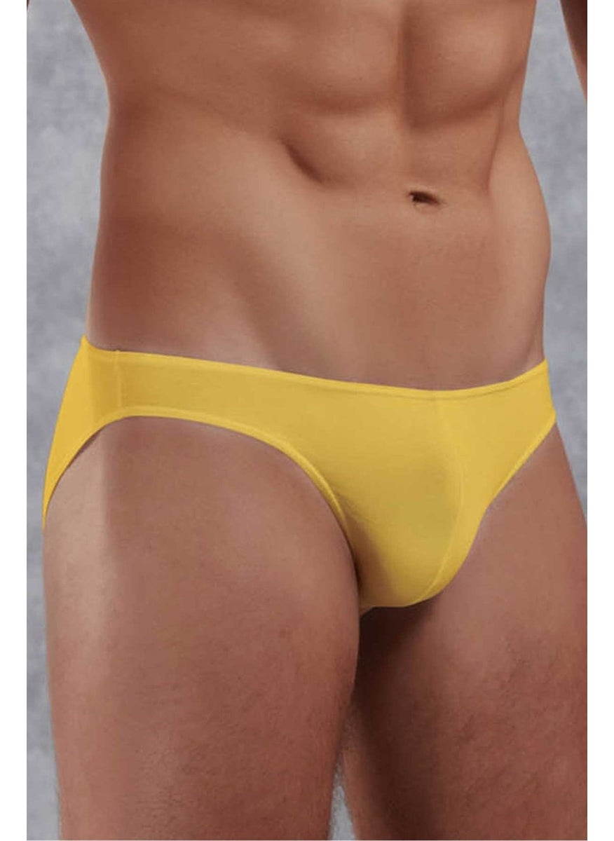 Men's Modal Thin Waistband Solid Color Slip Panties 1281