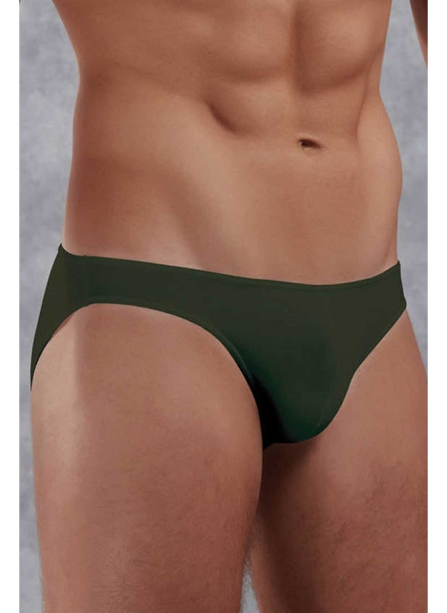 Men's Modal Thin Waistband Solid Color Slip Panties 1281