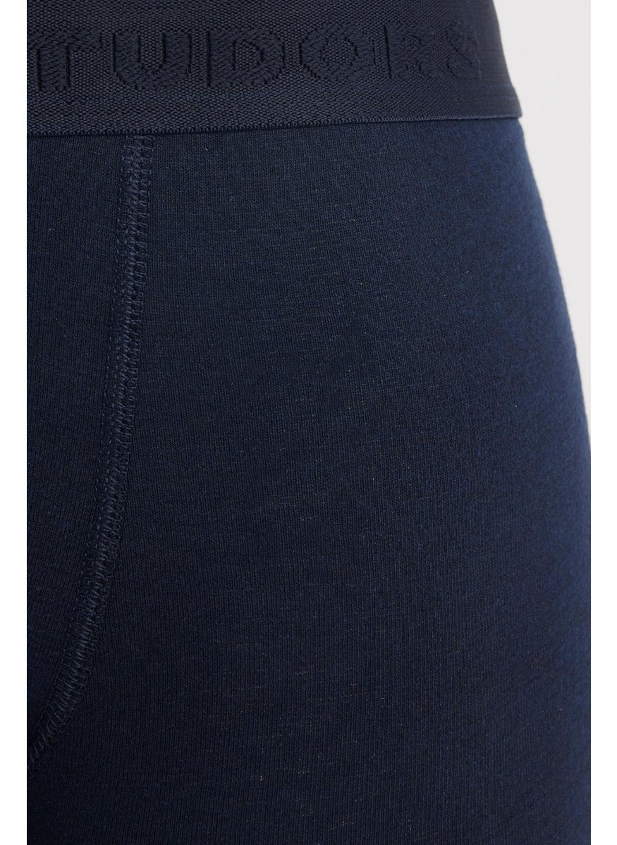 Men's 5-Pack Cotton Lycra Flexible Fabric Navy Blue Boxer