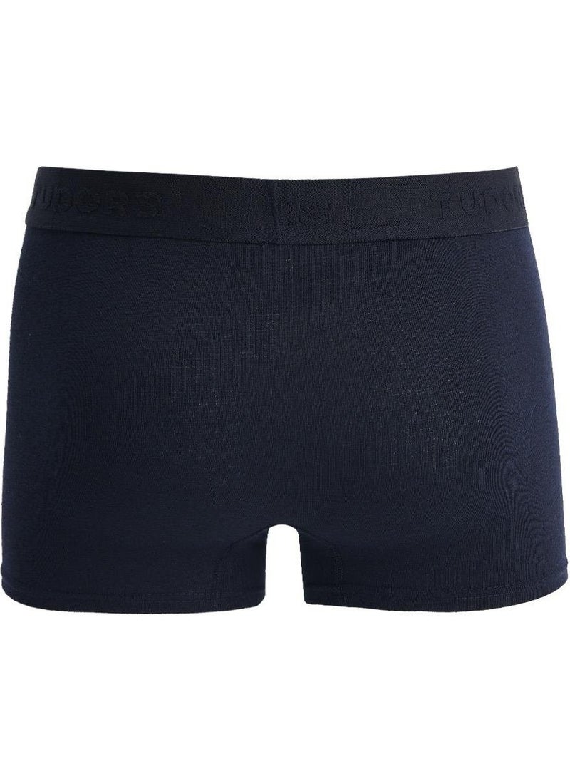 Men's 5-Pack Cotton Lycra Flexible Fabric Navy Blue Boxer
