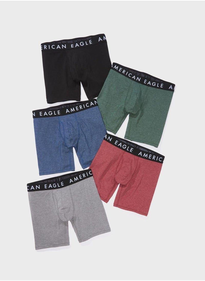 5 Pack Logo Band Trunks