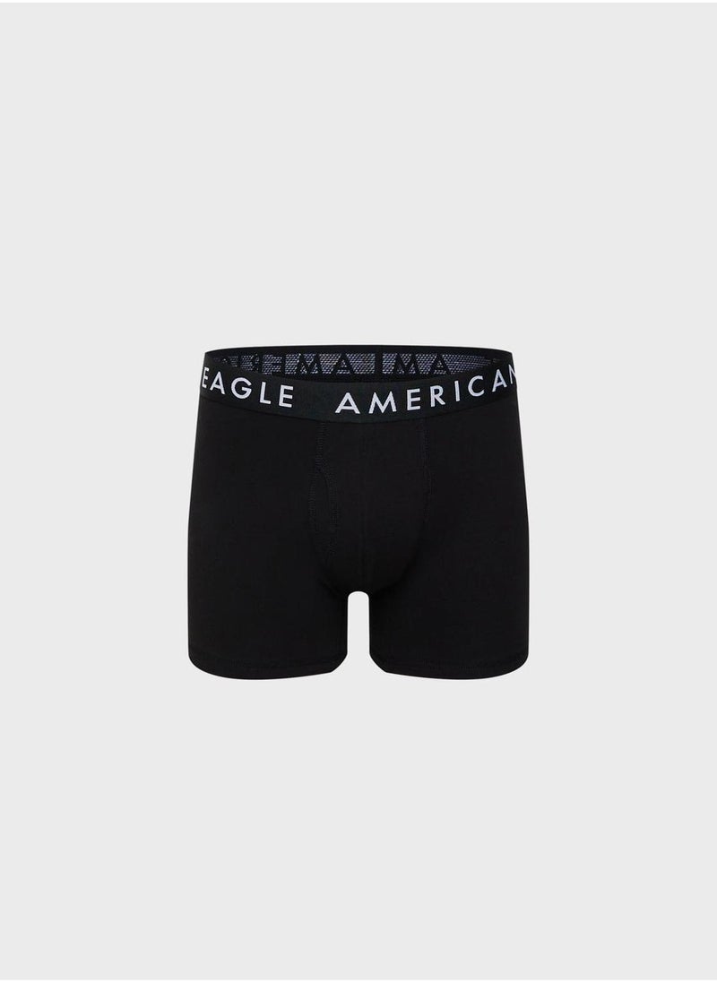 3 Pack Classic Logo Band Boxers