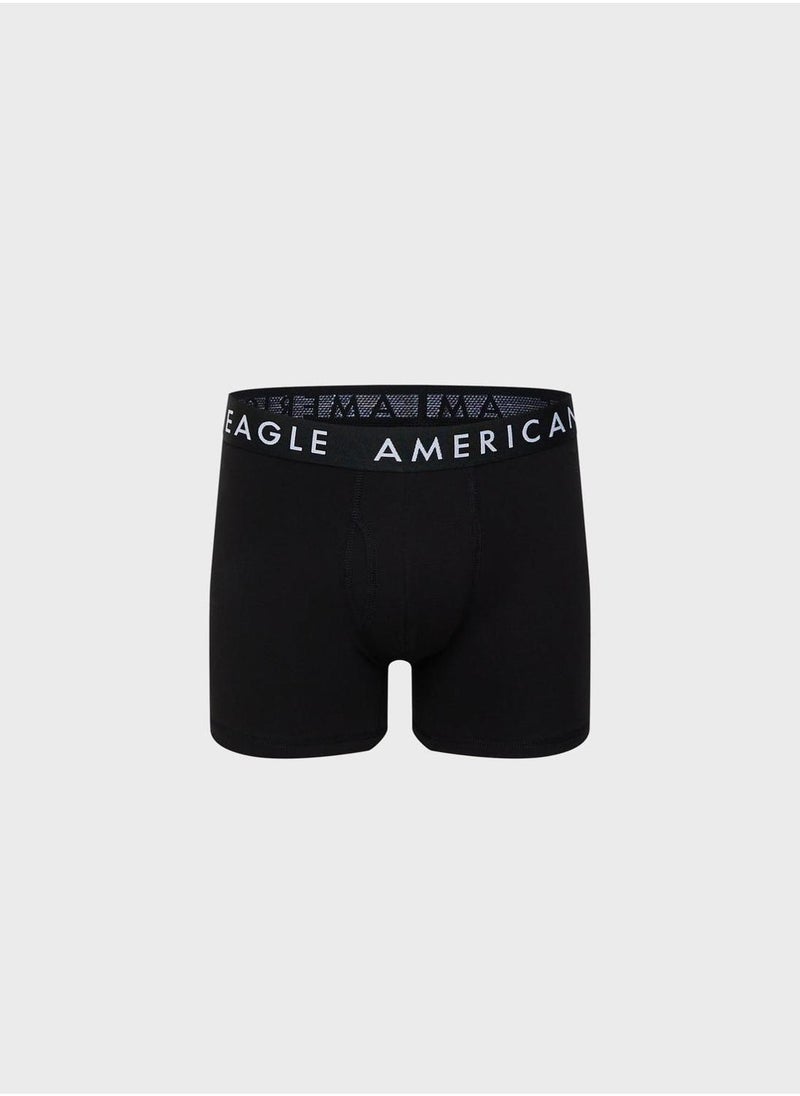 3 Pack Classic Logo Band Boxers