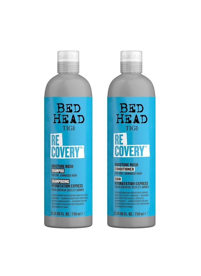 Bed Head Shampoo & Conditioner For Dry Hair Recovery With Prickly Pear Cactus Extract 2 X 25.36 Fl Oz