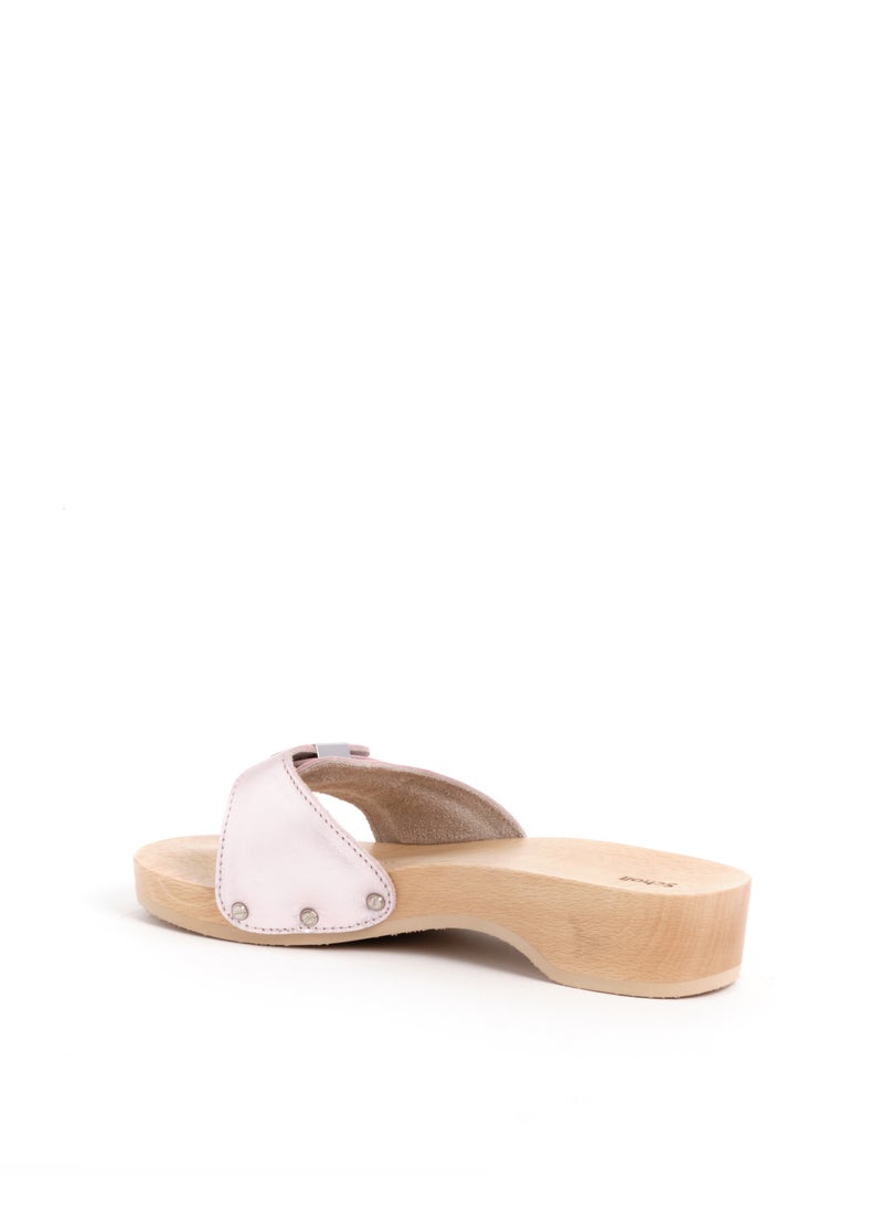 MULES LIGHT PINK PESCURA HEEL