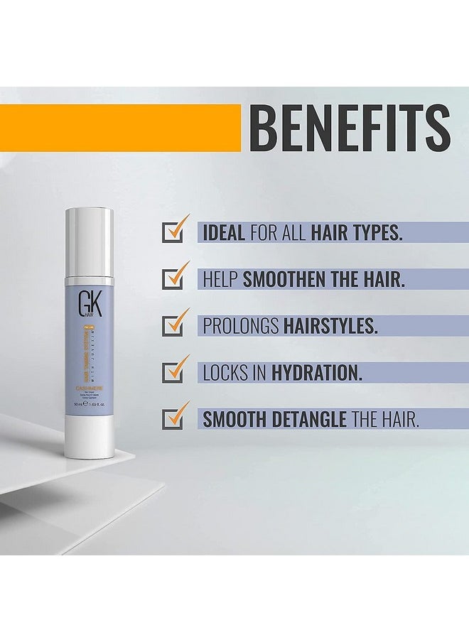 Global Keratin Cashmere Cream 50Ml Enriched With Argan Oil For Dry Frizzy Dull Curly Hair
