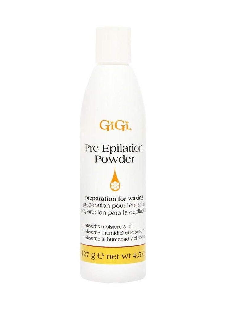 Gigi Pre-Epilation Dusting Powder- For Pre-Waxing/Hair Removal 4.5oz