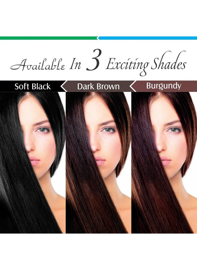 Safe Hair Color - Dark Brown 100Gm - Certified Organic Chemical And Allergy Free Bio Natural Hair Color With No Ammonia Formula For Men & Women