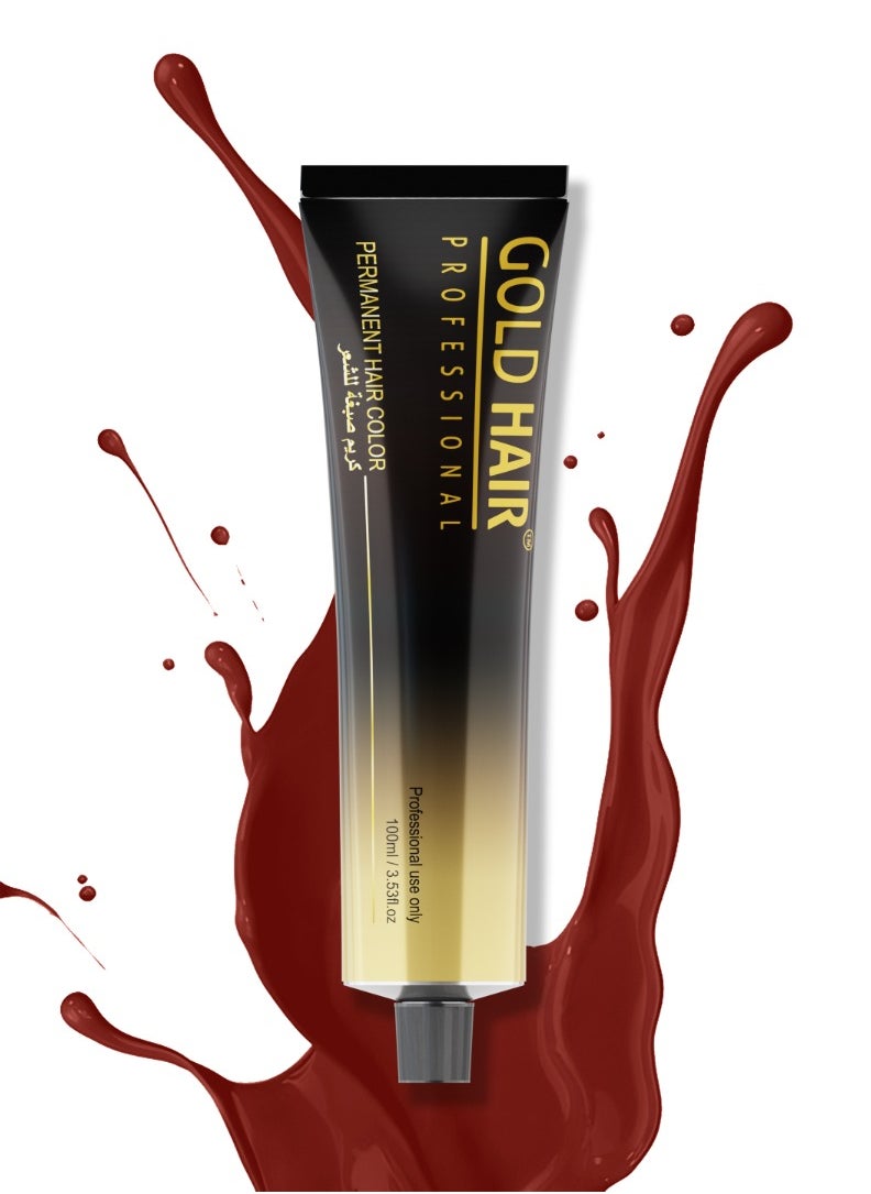 Gold Hair Permanent Hair Color | 7.44 INTENSE COPPER BLOND 100ml