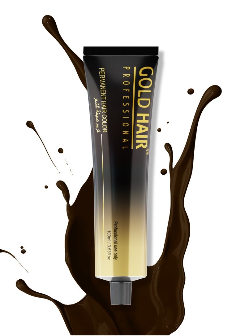 Gold Hair Permanent Hair Color | 6.3 DARK GOLDEN BLOND 100ml