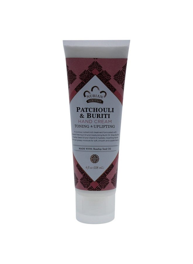 Patchouli & Buriti Hand Cream, 4 Ounce