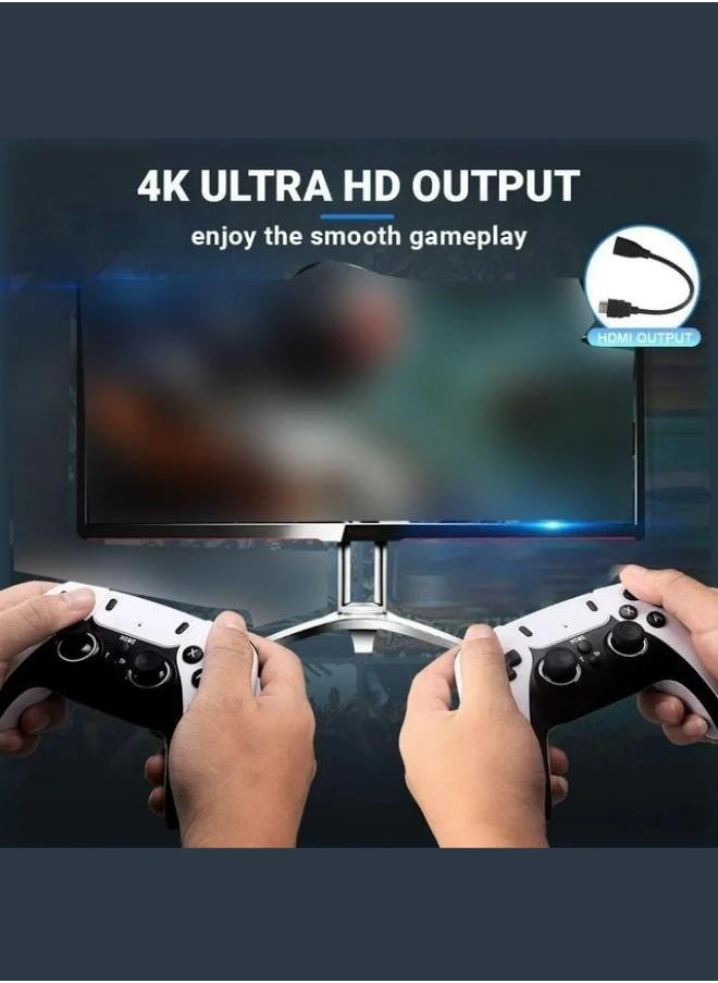 2.4G Wireless TV Game Stick Retro M15 for Family Portable Arcade Video Game Console Android 7.1 4K HD Video Game