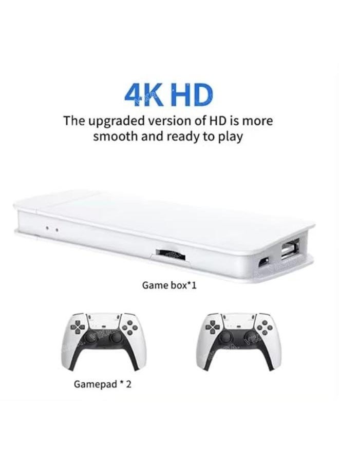 2.4G Wireless TV Game Stick Retro M15 for Family Portable Arcade Video Game Console Android 7.1 4K HD Video Game