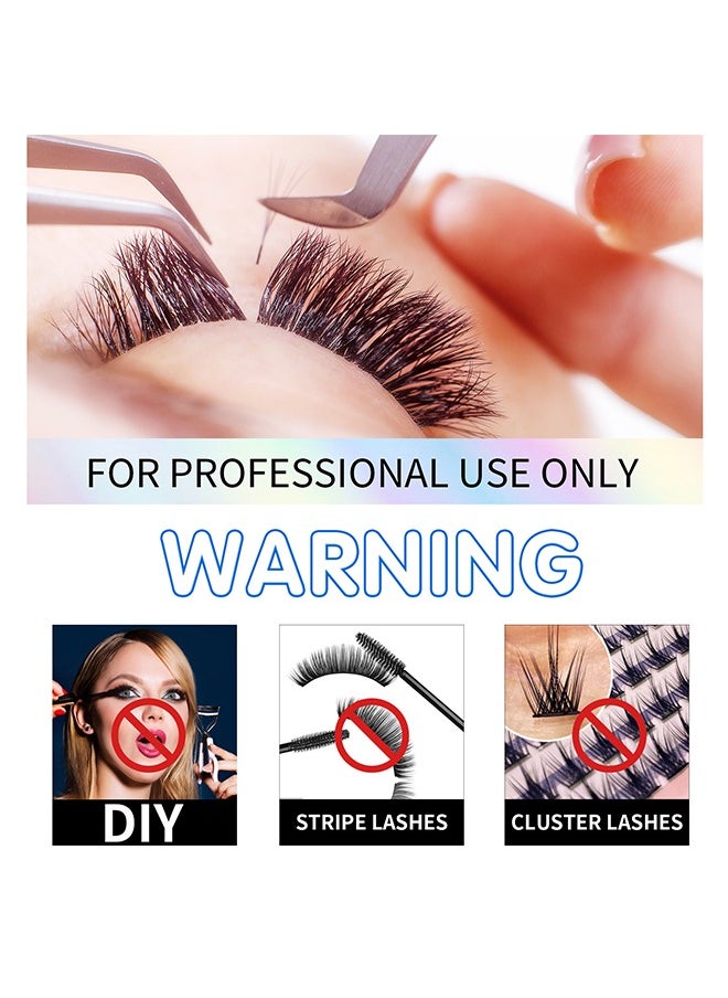 Eyelash Extension Glue，Professional Lash Extension Glue for Strong Bond and High Flexibility Ultra Hold Instant Dry Low Fume and Extra Strong Black Adhesive Lash Bond Lash Glue