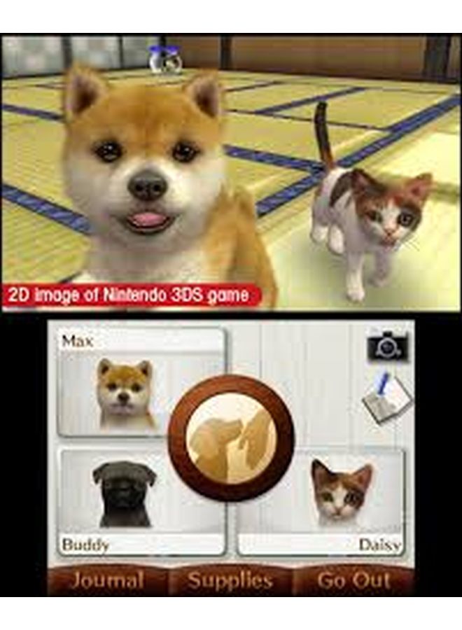 Nintendogs French Bulldog And New Friends Cats (Intl Version) - Adventure - Nintendo 3DS