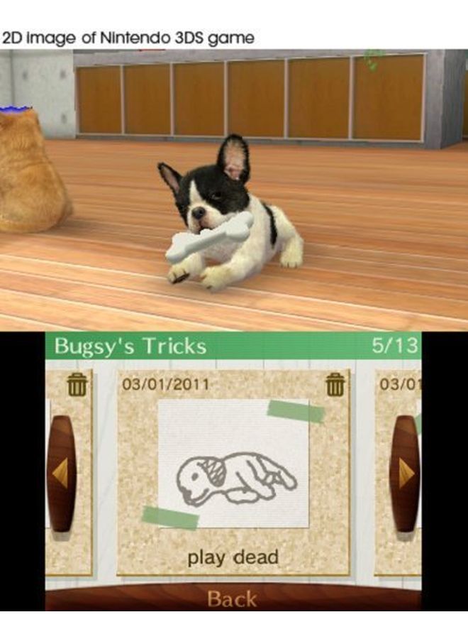 Nintendogs French Bulldog And New Friends Cats (Intl Version) - Adventure - Nintendo 3DS