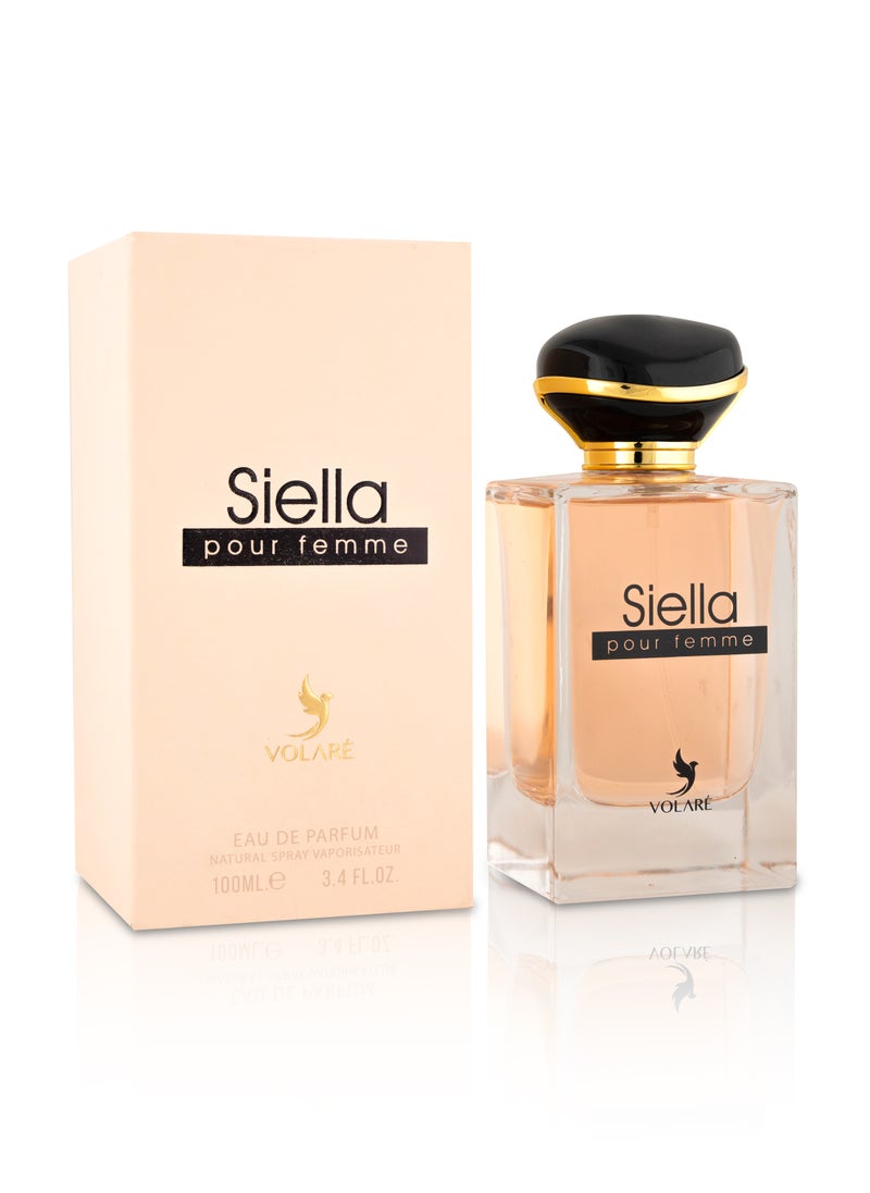 Siella Pour Femme Eau De Parfum for Women- 100ml By VOLARÉ