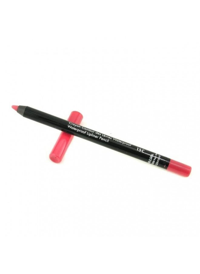 Make Up For Ever Aqua Lip Waterproof Lipliner Pencil - #15C (Pink) - 1.2g/0.04oz