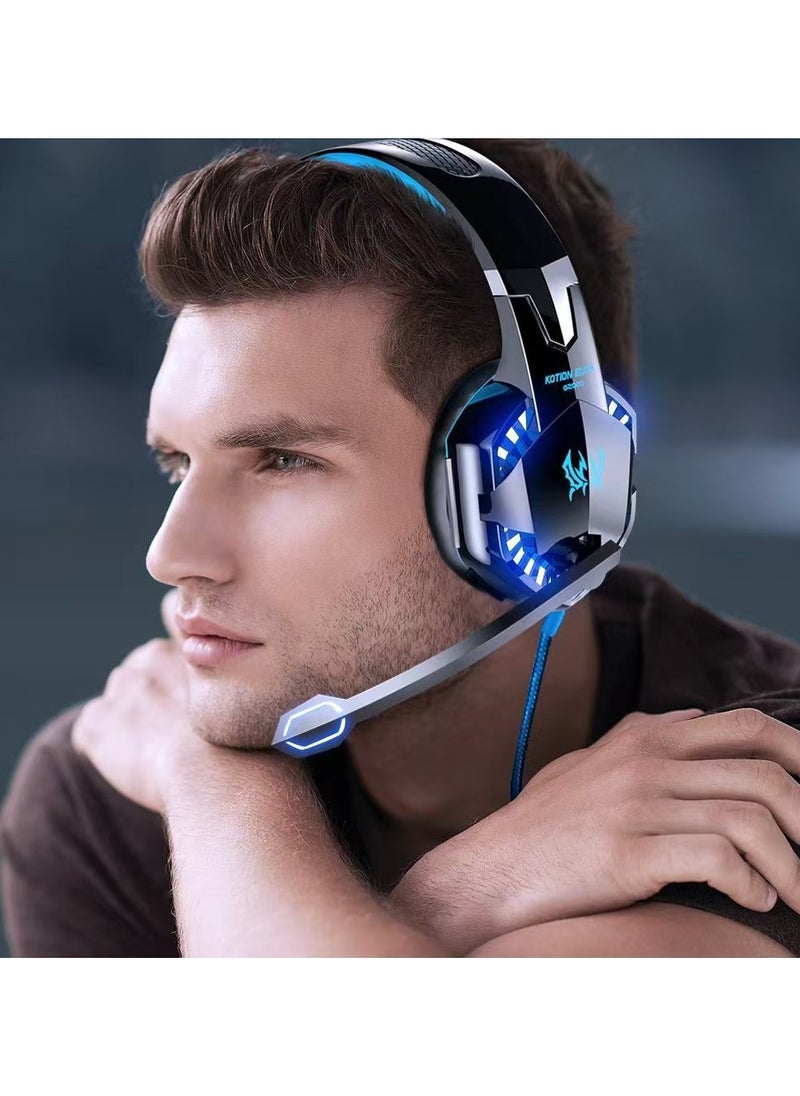 Head mounted gaming headphones for esports games