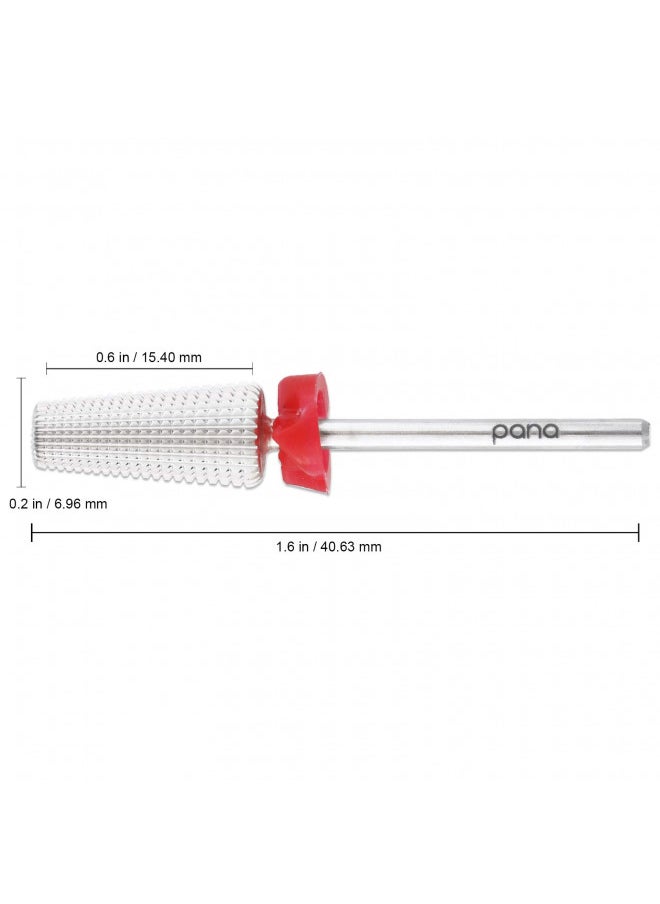 Pana Nail Carbide 5 In 1 Bit   Two Way Rotate Use For Both Left and Right Handed   Fast Remove Acrylic Or Hard Gel   3/32