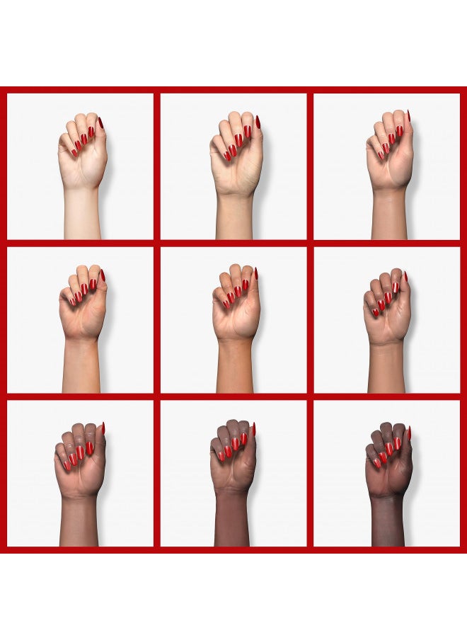 Aimeili Soak Off U V Led Red Gel Nail Polish   Pillar Box Red (064) 10Ml