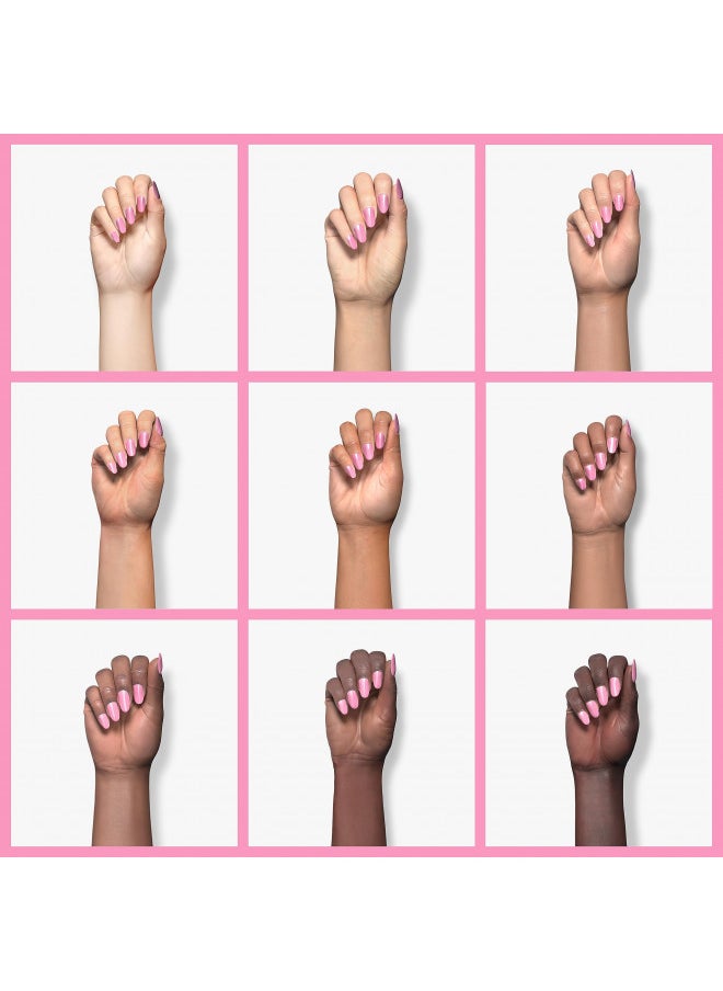 Azurebeauty Dip Powder Pink Color 2 Oz/56G, Nude Pink Dipping Powder French Nail Art Refill Manicure Salon Diy At Home For Gender Reveal Party