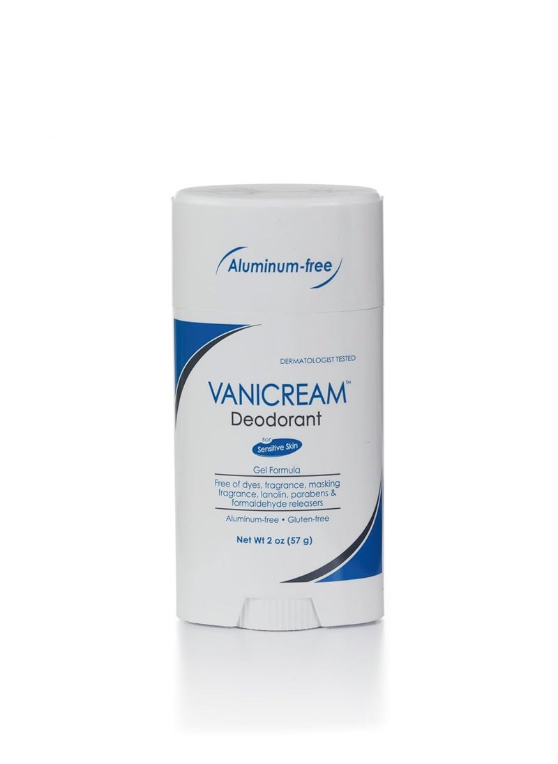 Vanicream Aluminum-Free Gel Deodorant - 2 oz - Unscented Formula for Sensitive Skin