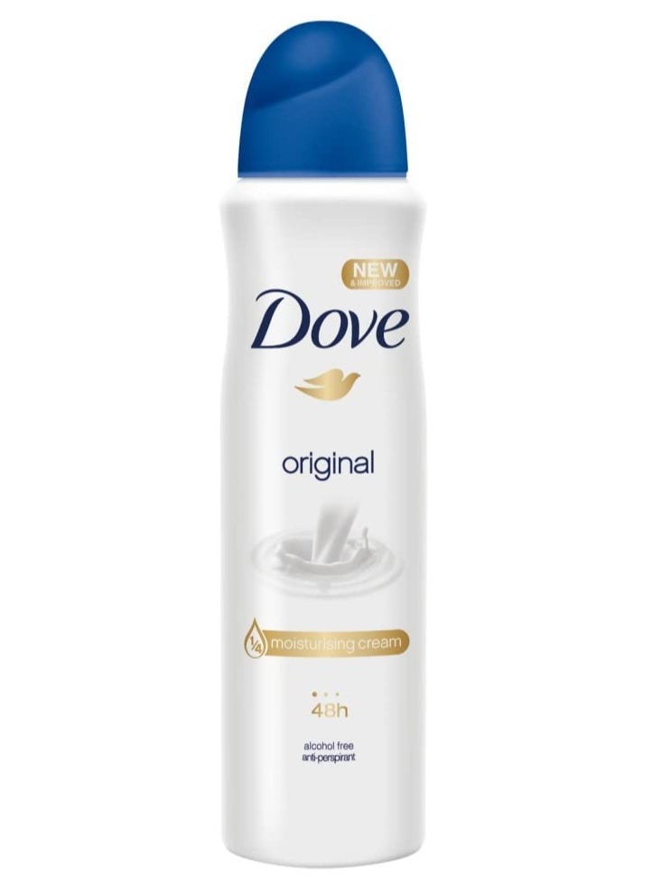 Dove body spray Anti-Perspirant/Anit-Transpirant (3X250ml/8.4oz, Mix within the avialble kinds)