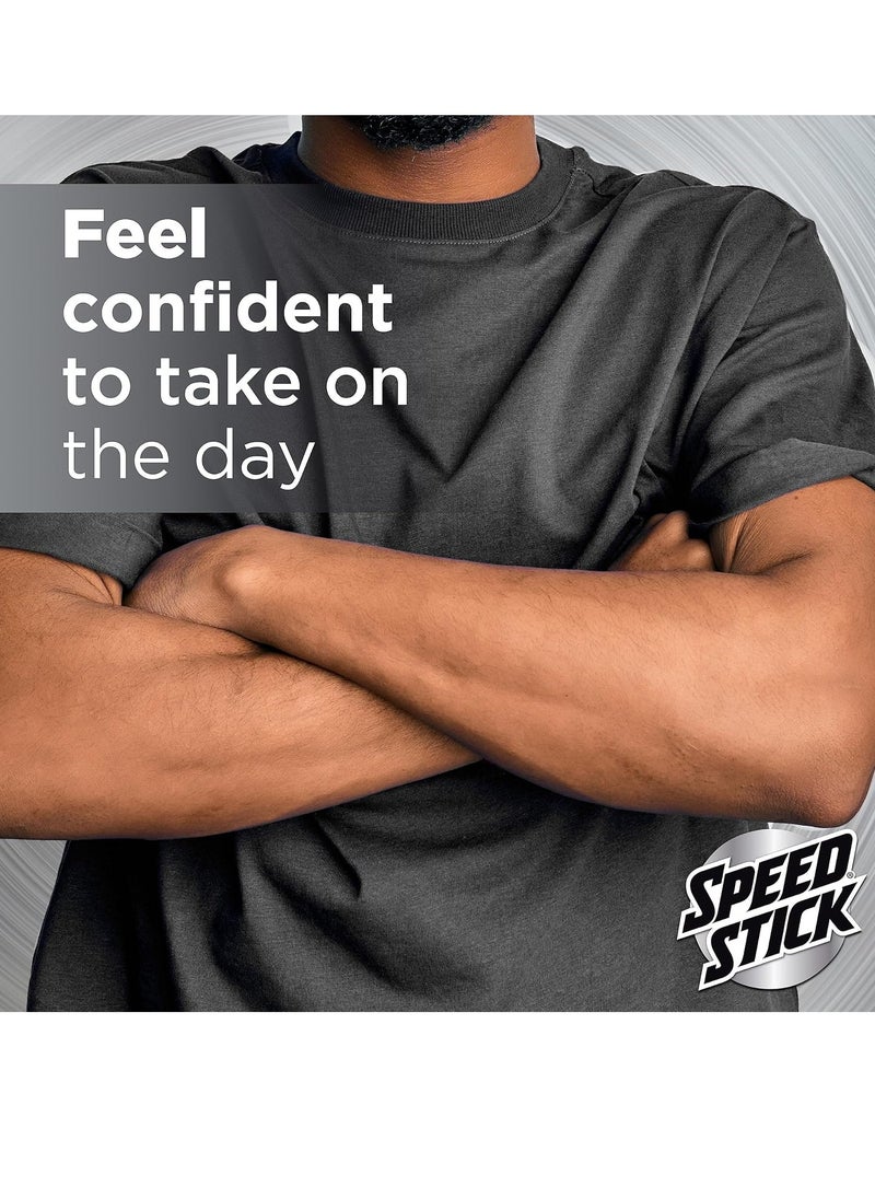 Speed Stick Men's Antiperspirant Deodorant, Unscented, 3 Ounce, 4 Pack