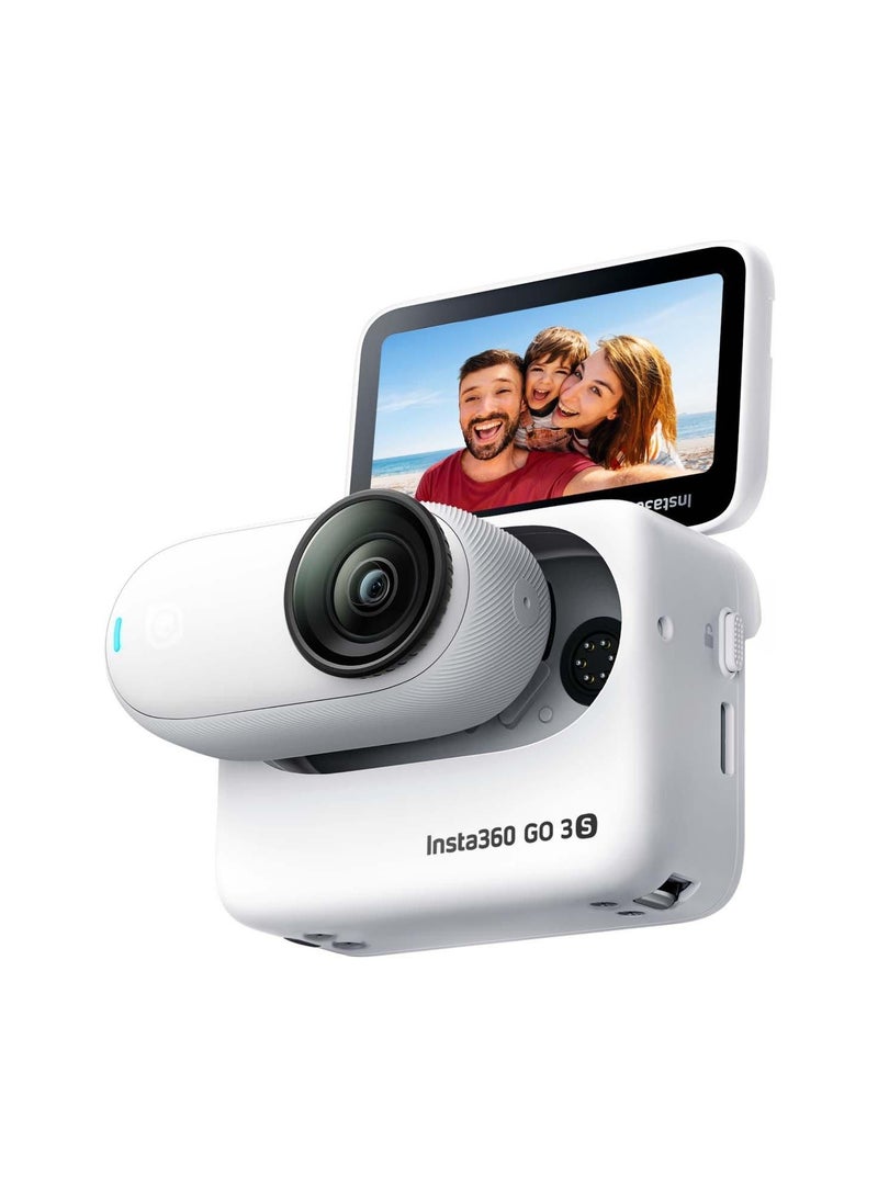 GO 3S Action Camera 12MP 4K Video Touch 128GB Arctic White