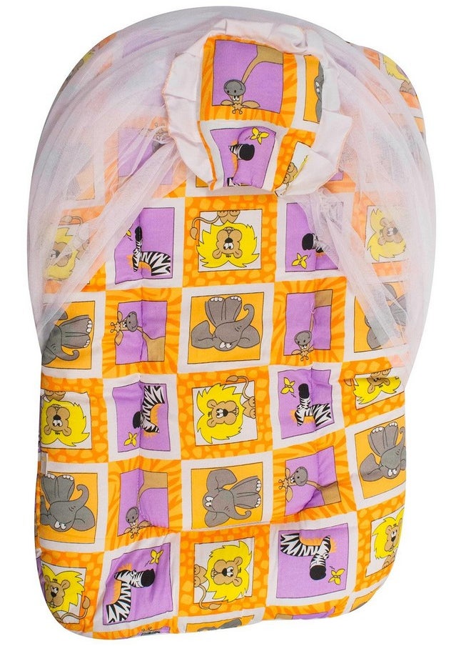 Multiprint Bedding Set With Mosquito Net Bed Canopy For Newborn Baby Sleep Night Mosquito Netting Camping With Pillow
